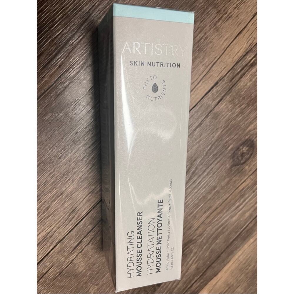 Artistry Skin Nutrition Hydrating Mousse Cleanser Vegan 145ml NIB White Chia